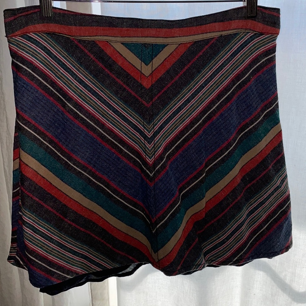 Stripped mini skirt from Free People